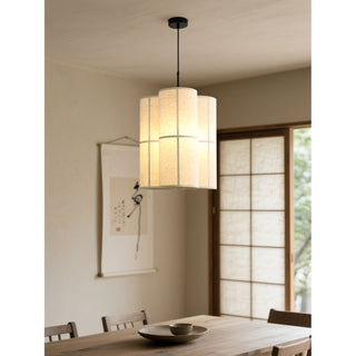 Maelis Linen Pillar Pendant Lamp
