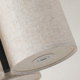 Maelis Linen Pillar Pendant Lamp