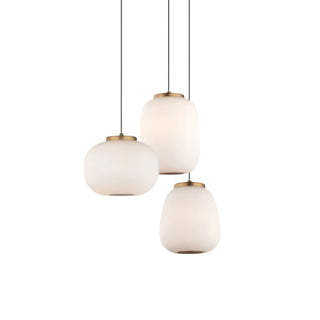 Maelis Stacked Pebble Pendant Lamp