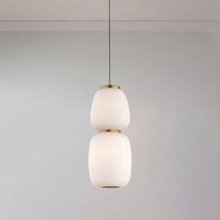 Maelis Stacked Pebble Pendant Lamp