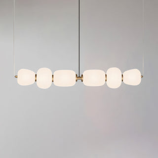 Maelis Stacked Pebble Pendant Lamp