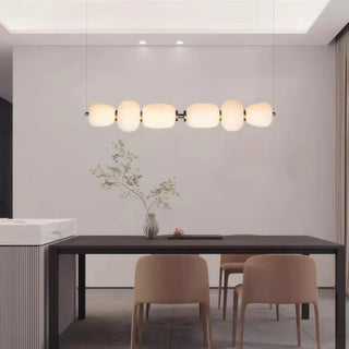 Maelis Stacked Pebble Pendant Lamp