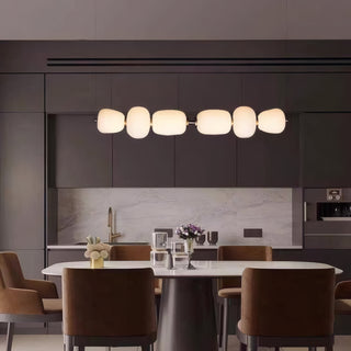 Maelis Stacked Pebble Pendant Lamp