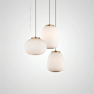 Maelis Stacked Pebble Pendant Lamp
