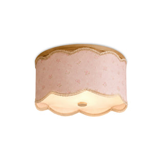 Maisie Pink Semi-Flush Mount