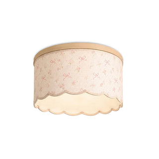 Maisie Pink Semi-Flush Mount