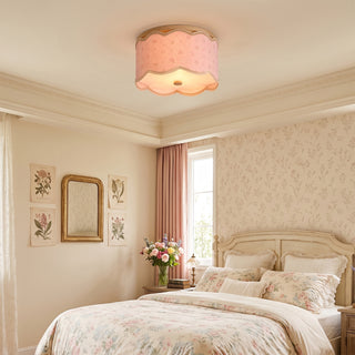 Maisie Pink Semi-Flush Mount
