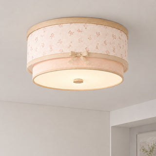 Maisie Pink Semi-Flush Mount