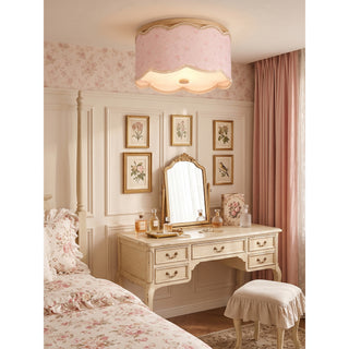 Maisie Pink Semi-Flush Mount