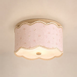 Maisie Pink Semi-Flush Mount