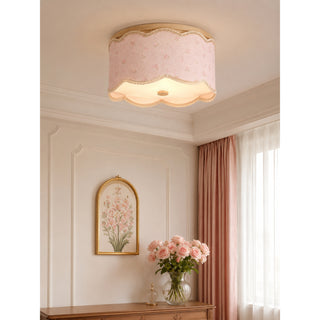 Maisie Pink Semi-Flush Mount