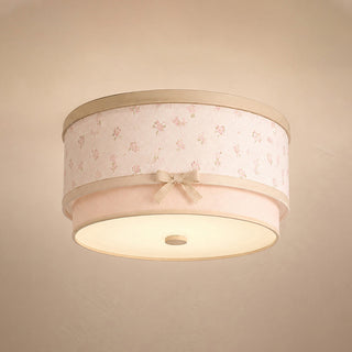 Maisie Pink Semi-Flush Mount