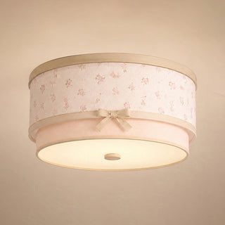 Maisie Pink Semi-Flush Mount