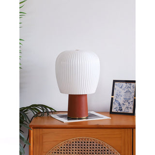 Malloy Leather Table Lamp