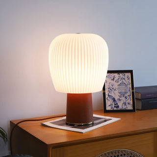 Malloy Leather Table Lamp
