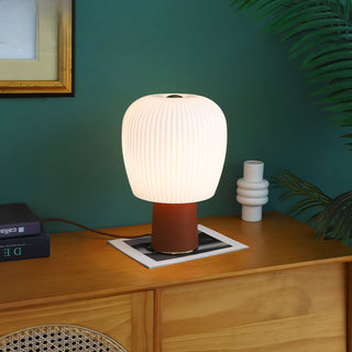 Malloy Leather Table Lamp