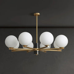 8 lampen: D 83cm x H 61cm
