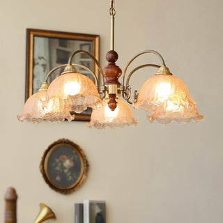 Marigold Vintage Floral Chandelier