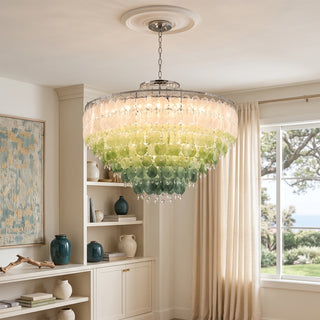 Marina Ombre Shell Chandelier