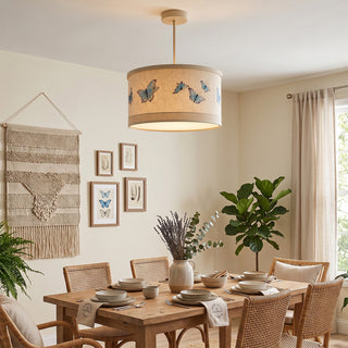 Mariposa Drum Pendant Lamp