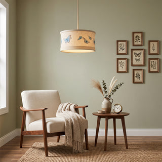 Mariposa Drum Pendant Lamp