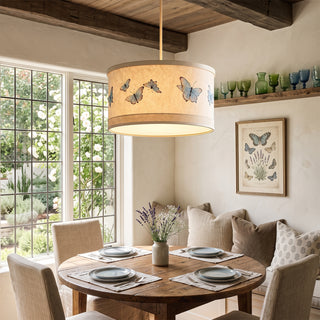 Mariposa Drum Pendant Lamp