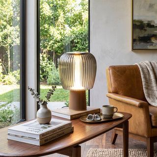 Maris Leather Table Light
