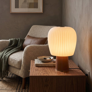 Maris Leather Table Light