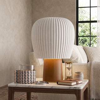 Maris Leather Table Light