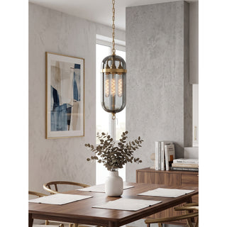 Maritime Pill-Dome Pendant Light