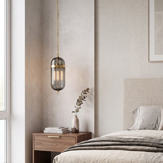Maritime Pill-Dome Pendant Light