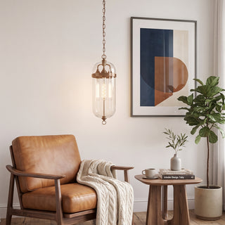 Maritime Pill-Dome Pendant Light