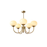 Marshmallow Glass Chandelier