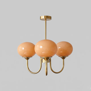 Marshmallow Glass Chandelier