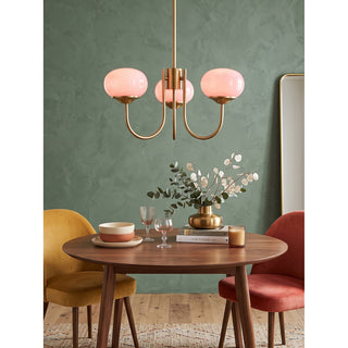 Marshmallow Glass Chandelier