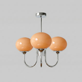 Marshmallow Glass Chandelier