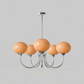 Marshmallow Glass Chandelier