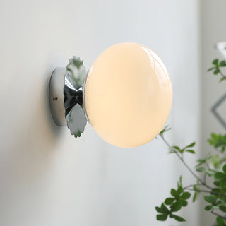 Marshmallow Glass Wall Sconce