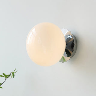 Marshmallow Glass Wall Sconce