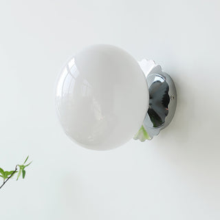 Marshmallow Glass Wall Sconce