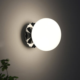 Marshmallow Glass Wall Sconce