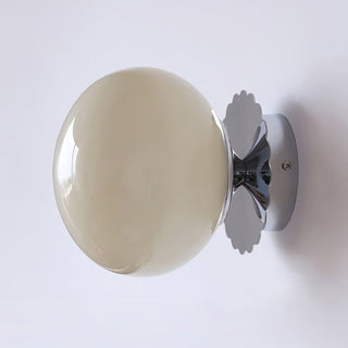 Marshmallow Glass Wall Sconce