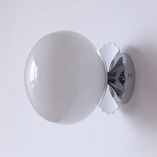 Marshmallow Glass Wall Sconce