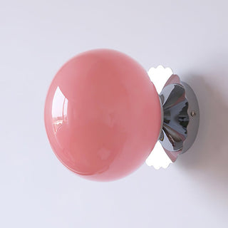 Marshmallow Glass Wall Sconce