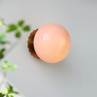 Marshmallow Glass Wall Sconce