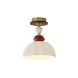 Marsille Ceramic Semi-Flush Mount