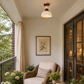 Marsille Ceramic Flush Mount