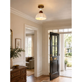 Marsille Ceramic Flush Mount