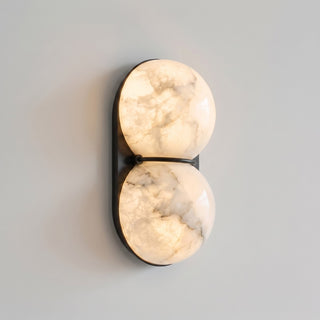 Matteo Twin Alabaster Sconce