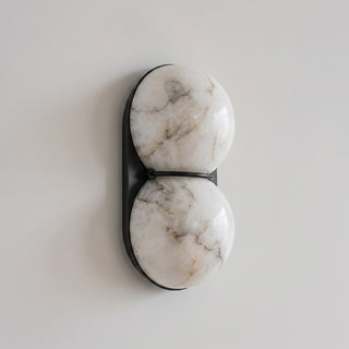 Matteo Twin Alabaster Sconce